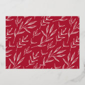 彼の愛疑問に思の |写真のコラージュ 箔シーズンカード (裏面)