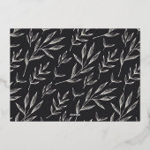 彼の愛疑問に思の |写真のコラージュ 箔シーズンカード (裏面)