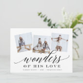 彼の愛疑問に思の |写真コラージュカード シーズンカード (スタンド正面)