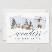 彼の愛疑問に思の |写真コラージュカード シーズンカード (正面)