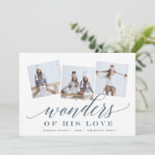 彼の愛疑問に思の |写真コラージュカード シーズンカード (スタンド正面)