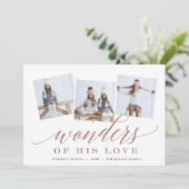 彼の愛疑問に思の |写真コラージュカード シーズンカード (スタンド正面)