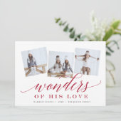 彼の愛疑問に思の |写真コラージュカード シーズンカード (スタンド正面)