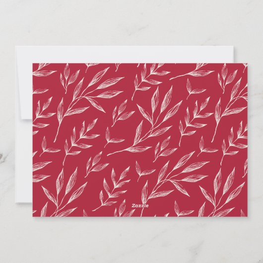 彼の愛疑問に思の |写真コラージュカード シーズンカード (裏面)