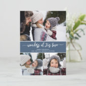 彼の愛疑問に思キリスト教のクリスマス シーズンカード (スタンド正面)