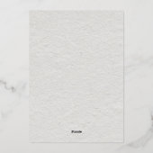 彼の愛疑問に思クリスマス・ロビンとパイン・金ゴールド 箔シーズンカード (裏面)