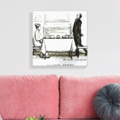 彼の感覚の高台 キャンバスプリント (インサイチュ (リビング))