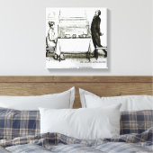 彼の感覚の高台 キャンバスプリント (インサイチュ (寝室))