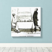 彼の感覚の高台 キャンバスプリント (インサイチュ (ウッドフロア))