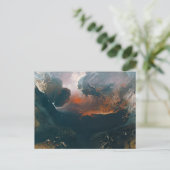 彼の憤りのすばらしい日 ポストカード (スタンド正面)