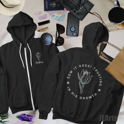 彼の成長を信頼する叙事的な園芸植物 パーカ