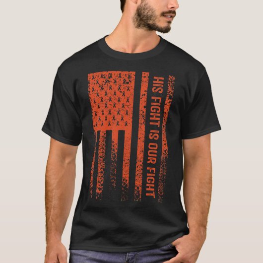 彼の戦いは我々の戦いRsd Crpsの認識度 Tシャツ (正面)