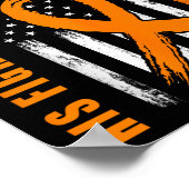 彼の戦いは私の夫マルチプルスクレロシの戦いだ ポスター (角)