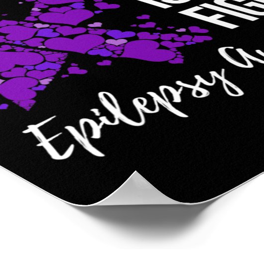 彼の戦いは私の戦いてんかん認識度1 ポスター (角)