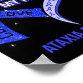 彼の戦いは私の戦いアタキア認識度ブルーリボン ポスター (角)