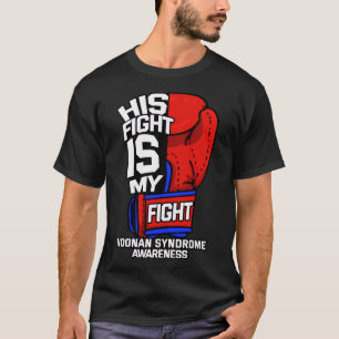 彼の戦いは私の戦いノナン症候群の男性ターナーMs. Tシャツ