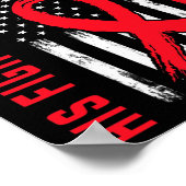 彼の戦いは私の戦い孫ハート病を認識 ポスター (角)