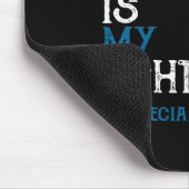 彼の戦いは私の戦い脱毛症認識度 マウスパッド (コーナー)