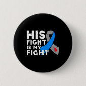 彼の戦いは私の戦い1型糖尿病認識度G 缶バッジ (正面)