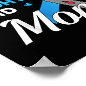 彼の戦いは私の戦い1型糖尿病T1D糖尿病 ポスター (角)