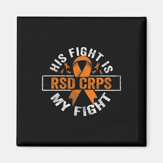 彼の戦いは私の戦いRsd Crps認識度2 マグネット (正面)