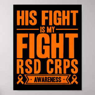 彼の戦いは私の戦いRsd Crps認識度4 ポスター