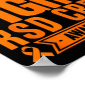 彼の戦いは私の戦いRsd Crps認識度4 ポスター (角)