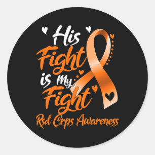 彼の戦いは私の戦いRsd Crps認識度 ラウンドシール