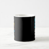 彼の戦い青い甥素晴らし自閉症の意識叔母 コーヒーマグカップ (中央)
