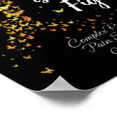 彼の戦いCrps複雑な地域痛み症候群Awar ポスター (角)