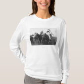 彼の戦士を集めている熱狂するなヘビ Tシャツ (正面)