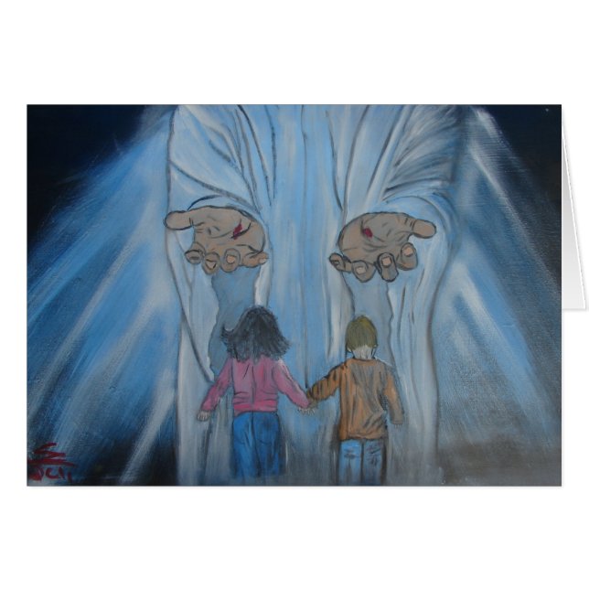 "彼の手で" (正面横)