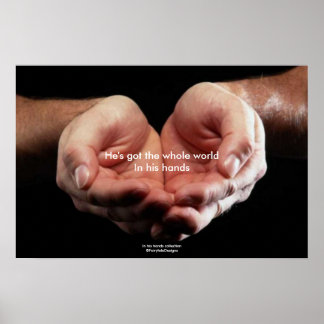 彼の手にポスター ポスター