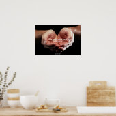 彼の手にポスター ポスター (キッチン)