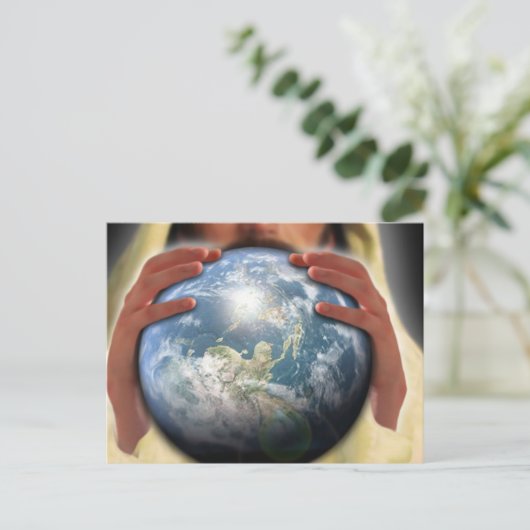 彼の手の世界全体 シーズンポストカード (スタンド正面)