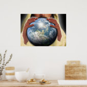 彼の手の世界全体 ポスター (キッチン)