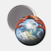 彼の手の世界全体 マグネット (正面/裏面)