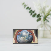 彼の手の世界全体 名刺 (スタンド正面)