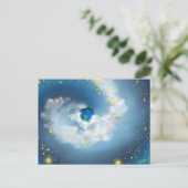 彼の手の中の世界 ポストカード (スタンド正面)