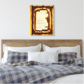 彼の手の震え キャンバスプリント (インサイチュ (寝室))