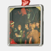 彼の手を洗浄しているPontius Pilate メタルオーナメント (左)