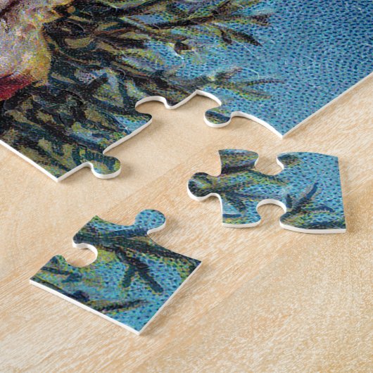 彼の方法の父のクリスマス ジグソーパズル (側面)