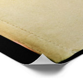 彼の日記、南極の最後のページ ポスター (角)