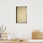 彼の日記、南極の最後のページ ポスター (キッチン)