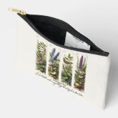 彼の時代の植物学で美しいすべてのもの アクセサリーポーチ (見開き)