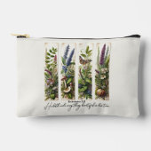 彼の時代の植物学で美しいすべてのもの アクセサリーポーチ (正面)