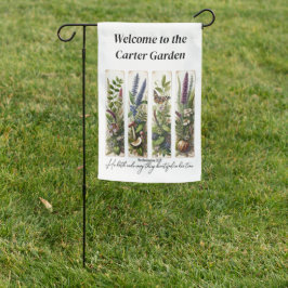 彼の時代の植物学で美しいすべてのもの ガーデンフラッグ