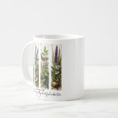 彼の時代の植物学で美しいすべてのもの コーヒーマグカップ (正面左)