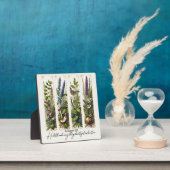 彼の時代の植物学で美しいすべてのもの フォトプラーク (インサイチュ)