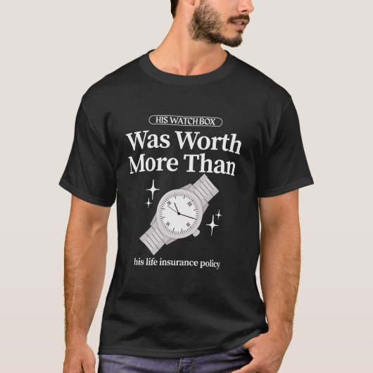 彼の時計箱 Tシャツ (正面)